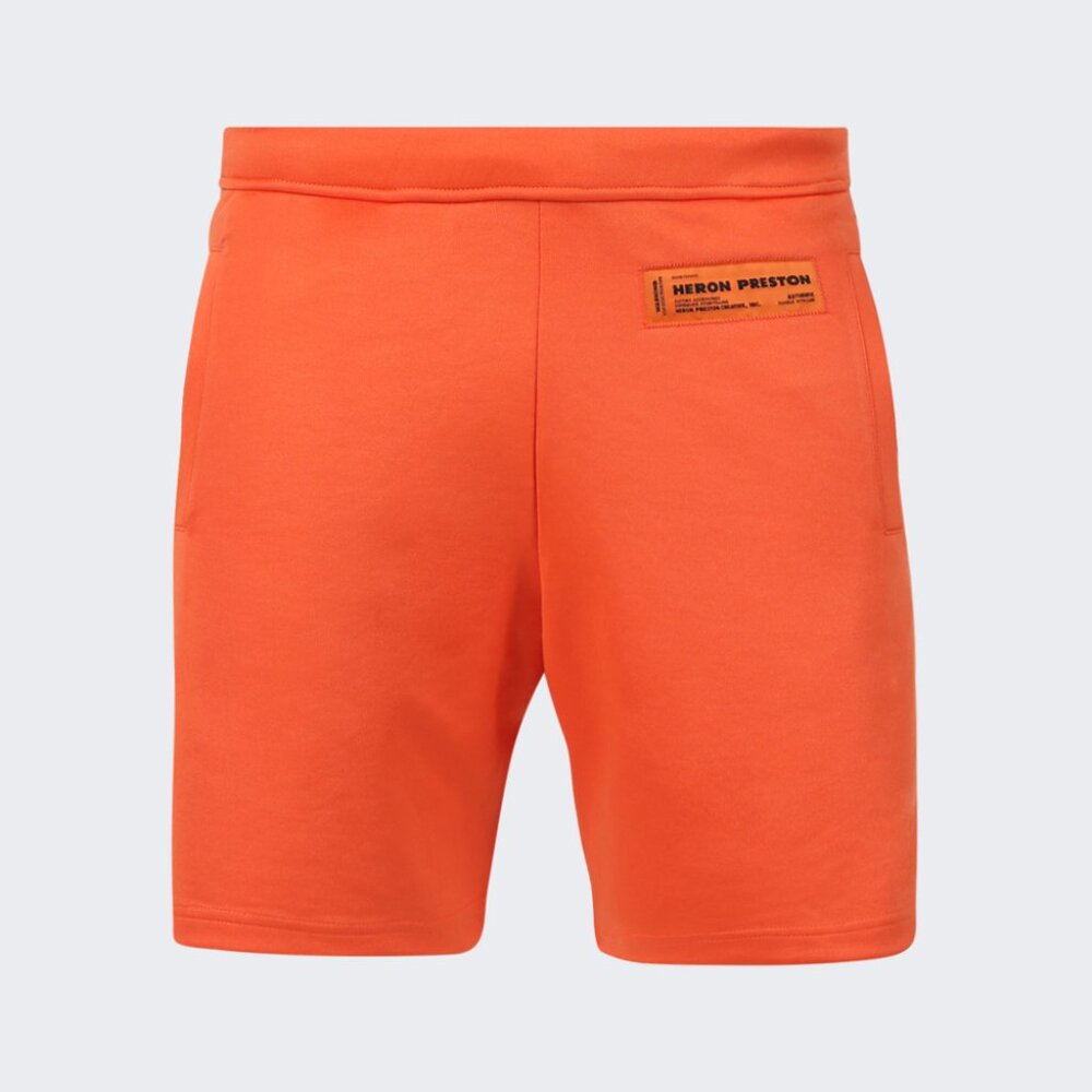 HERON PRESTON NF TRACKSHORTS LOGO ORANGE LARGE